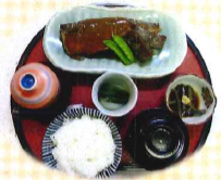 さば味噌煮茶碗蒸付