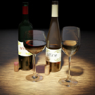 ボトル　赤・白