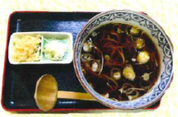 温かいかけそば