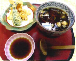 温かい天ぷらそば